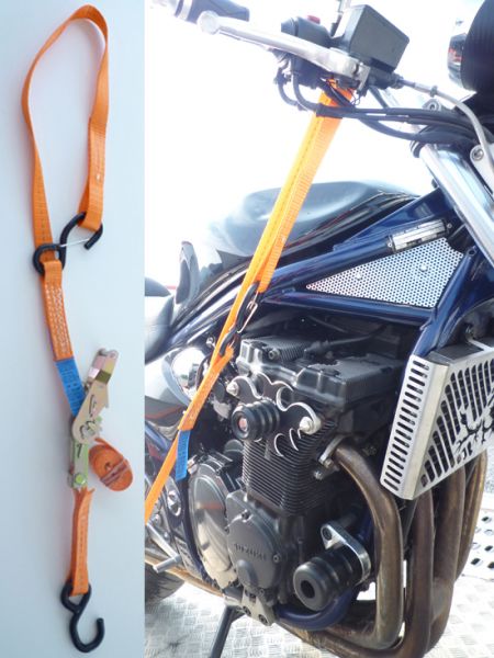 Motorradgurt mit Einhängeschlaufe